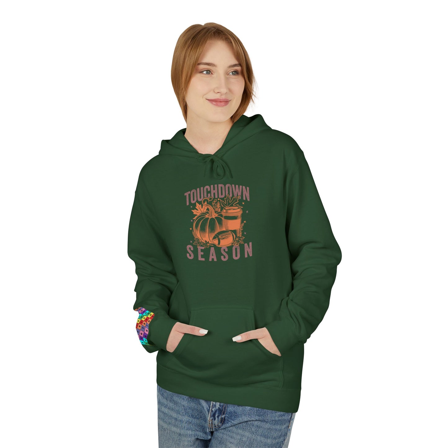 Touchdown Season Softstyle Fleece Hoodie