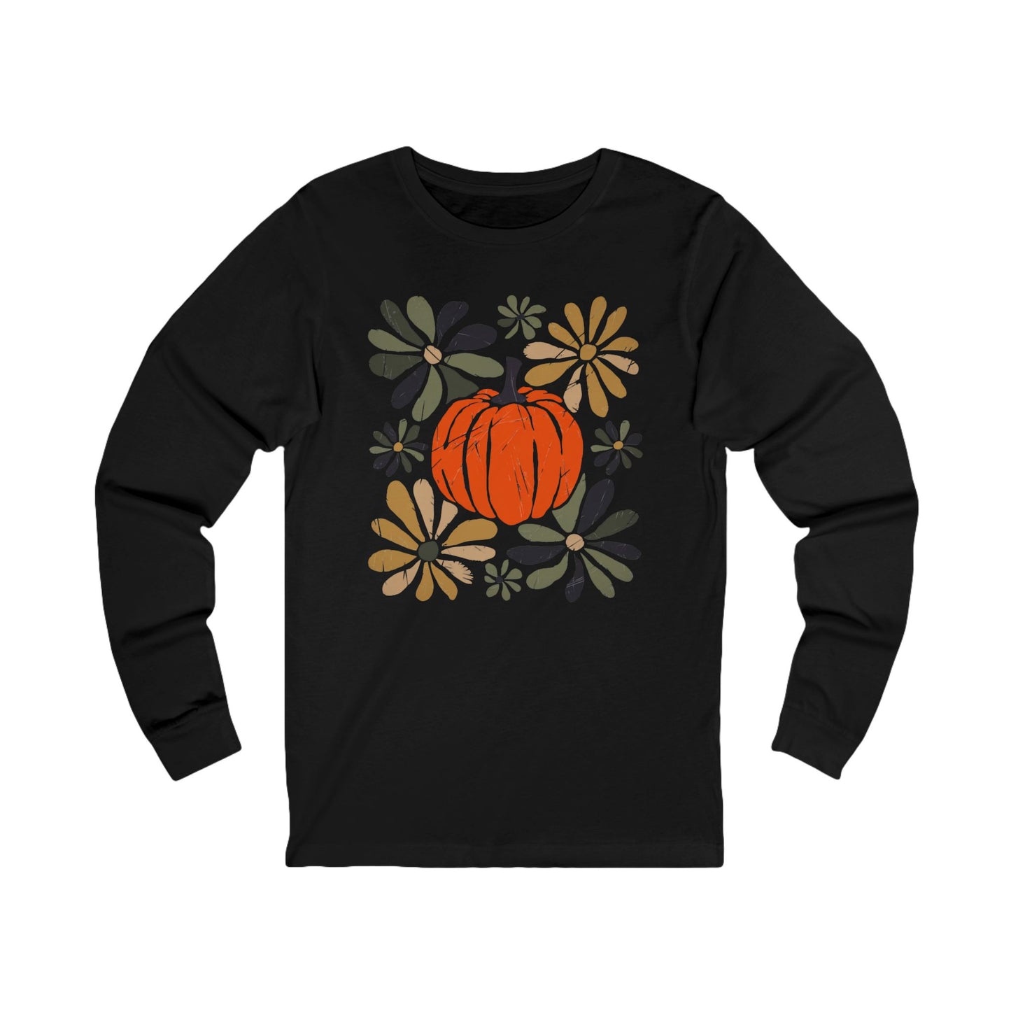 Autumn Pumpkin Long Sleeve Tee