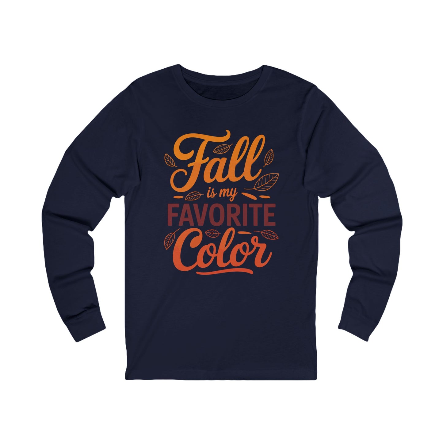 Fall Favorite Color Long Sleeve Tee