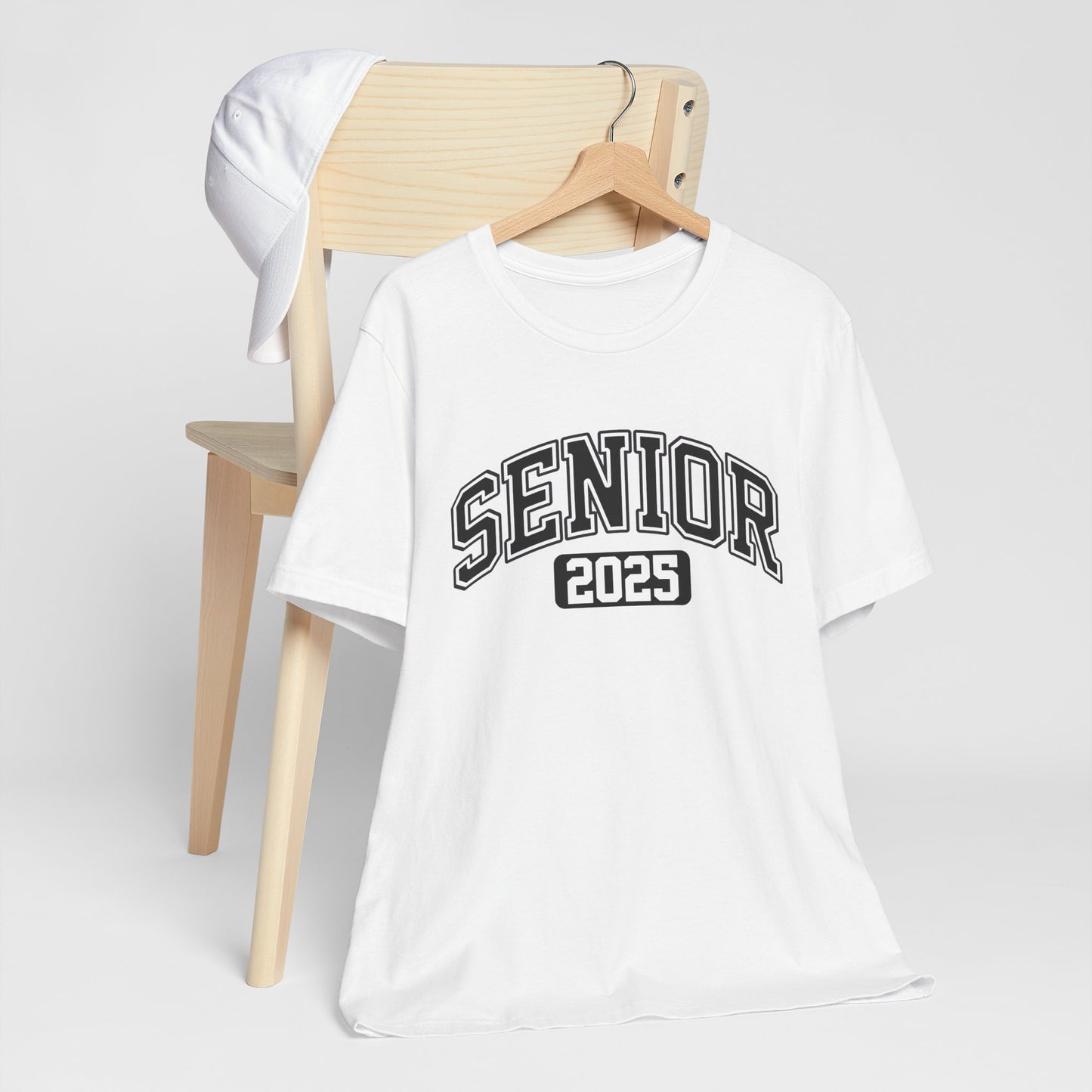 Senior 2025 Unisex Jersey Tee, Graduation Shirt, Class of 2025 Apparel, Senior Year T-Shirt, Back to School Top