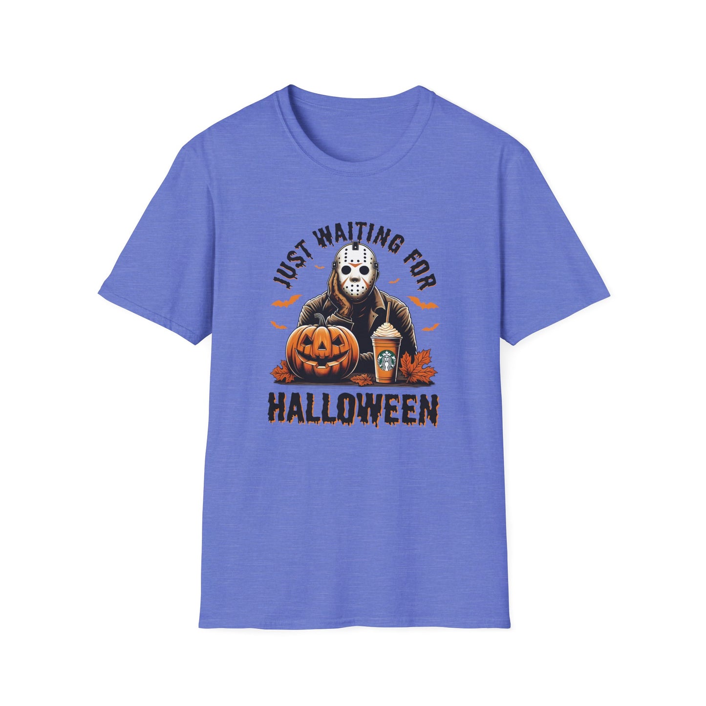 Just Waiting for Halloween Movie Graphic Tee, Unisex Softstyle T-Shirt