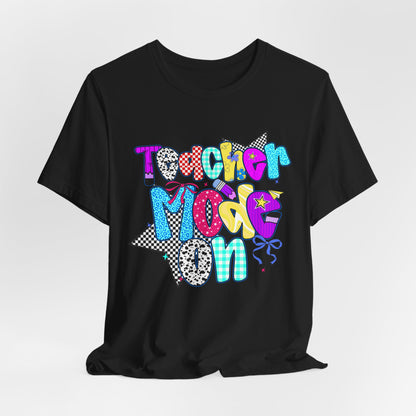 Colorful Teacher Mode Unisex Tee