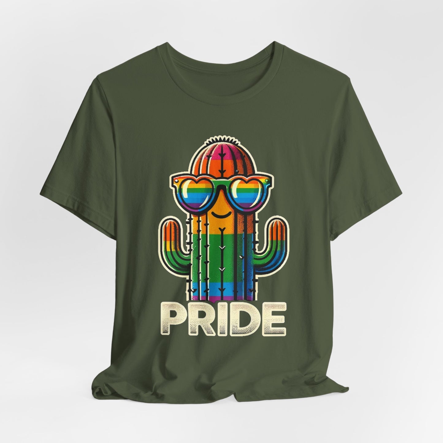 Pride Cactus Unisex Jersey Tee
