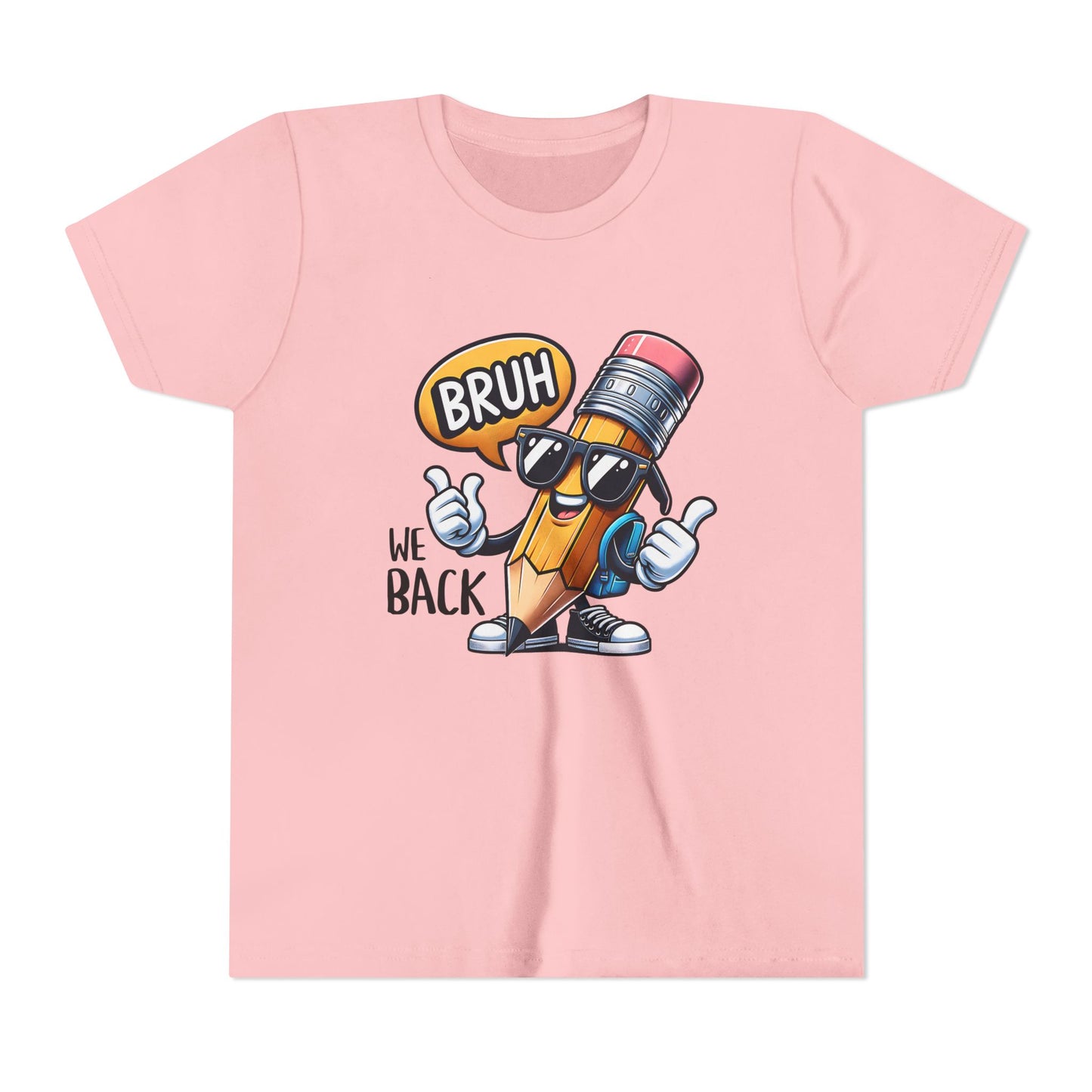 Cool Youth Tee with Fun Pencil Graphic - Perfect for Back to School