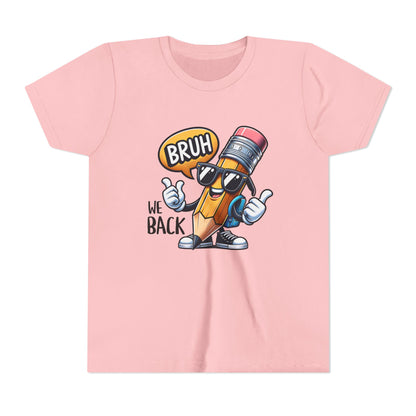 Cool Youth Tee with Fun Pencil Graphic - Perfect for Back to School
