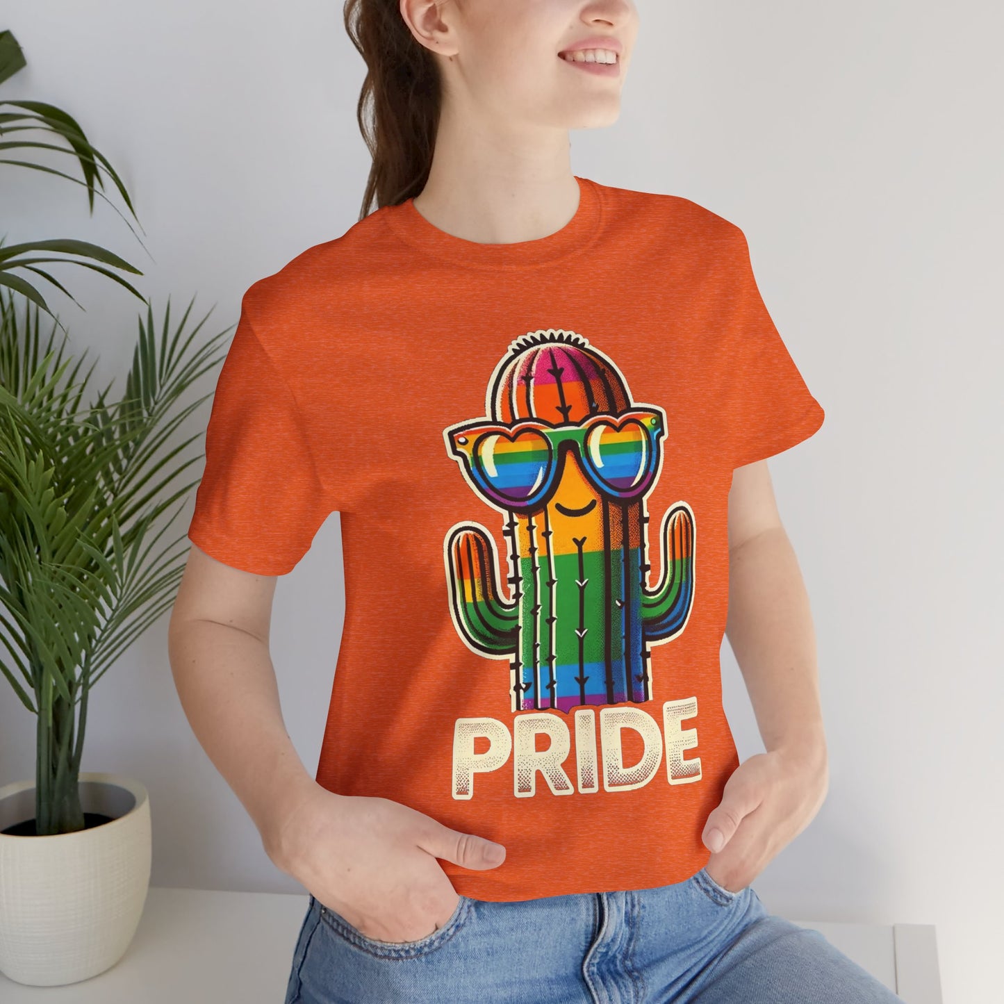 Pride Cactus Unisex Jersey Tee