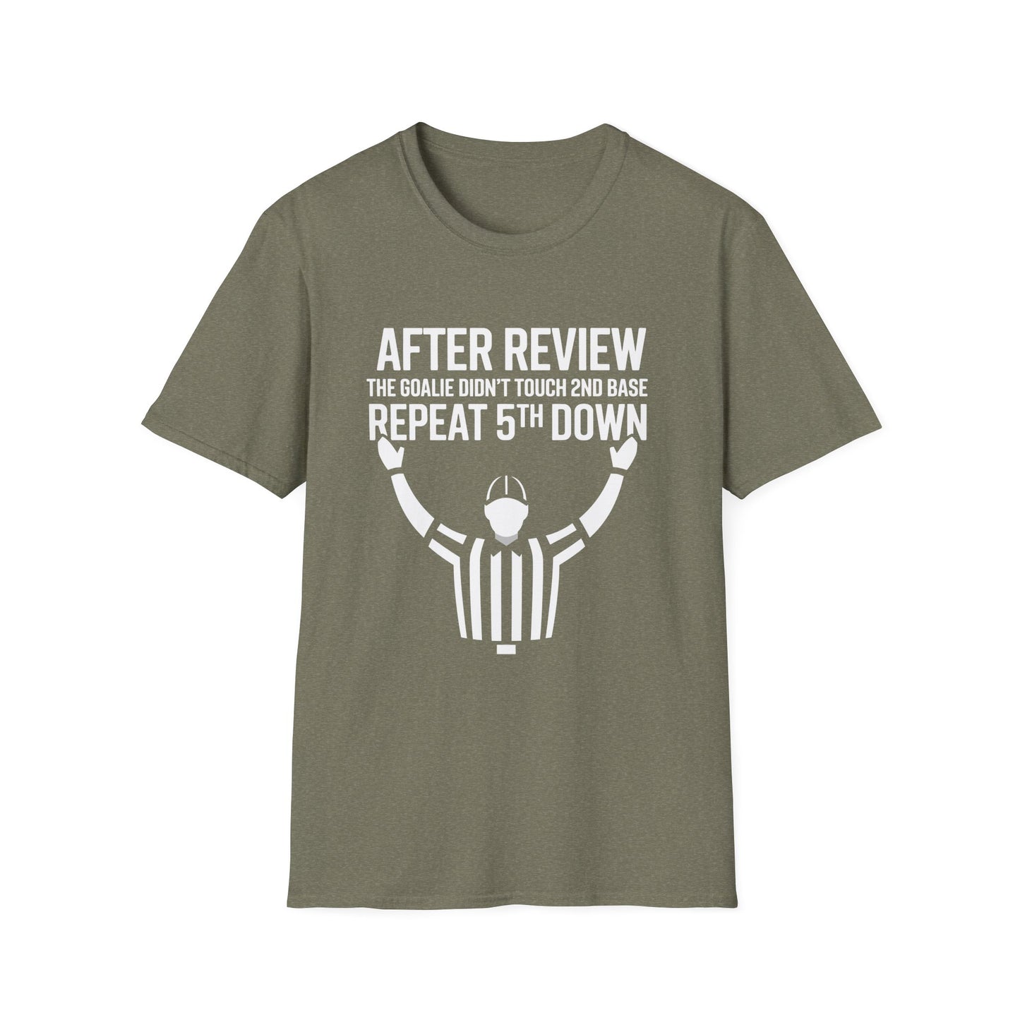 Sports Referee Clueless Funny Tshirt