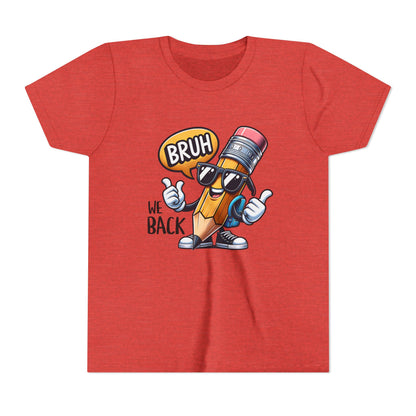 Cool Youth Tee with Fun Pencil Graphic - Perfect for Back to School