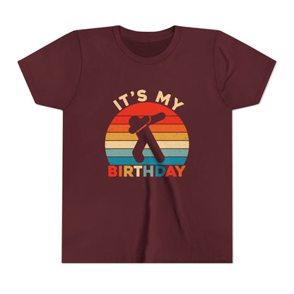 Birthday Celebration Dab Youth Tee