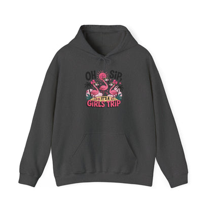Flamingo Girls Trip Gildan Hoodie