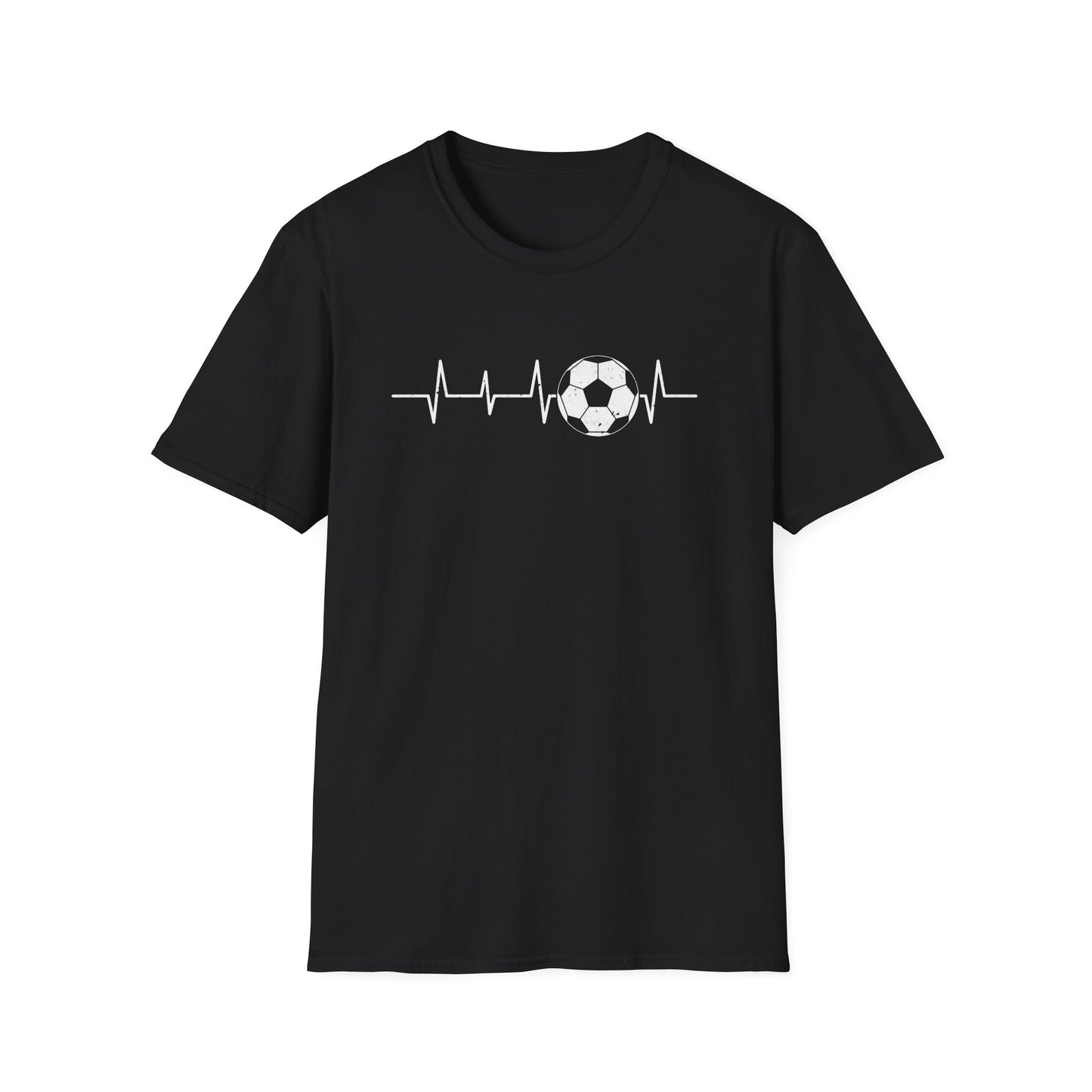 Soccer Heartbeat Gildan Softstyle Tee