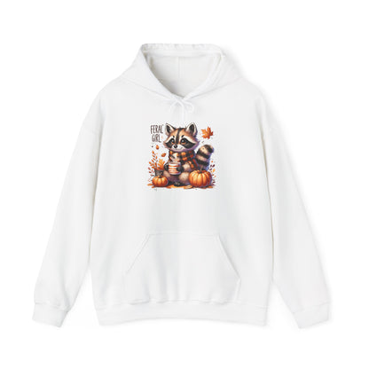 Autumn Feral Raccoon Hoodie