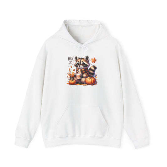 Autumn Feral Raccoon Hoodie