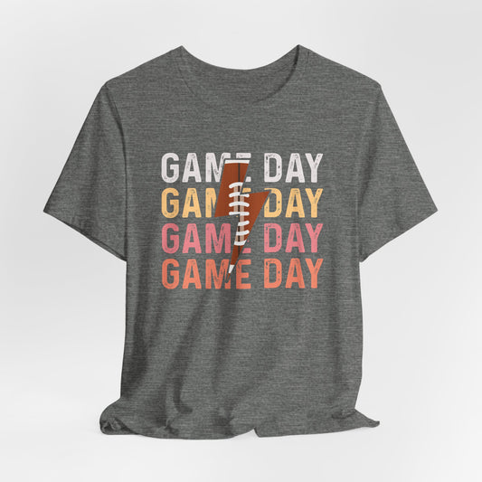 Game Day Lightning Unisex Short Sleeve Tee