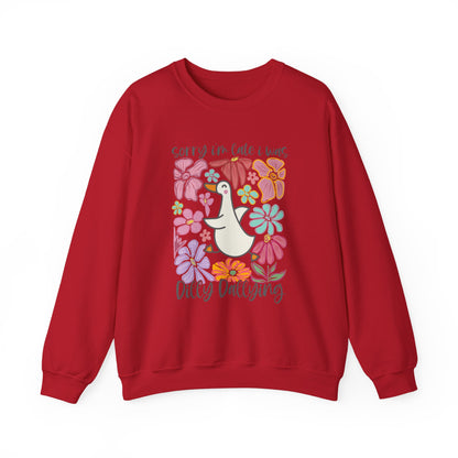Goose Dilly Dallying Gildan Crewneck Sweatshirt