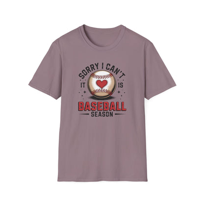 I can't it's Baseball Season- Gildan Softstyle Tee