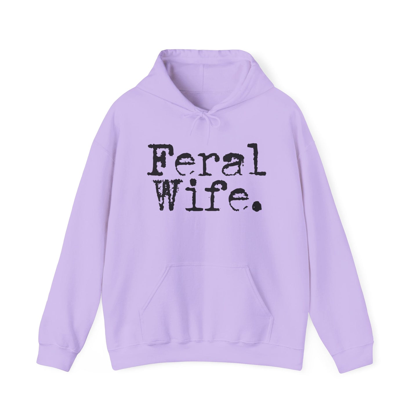 Feral Wife Hoodie - Unisex Heavy Blend™ Sweatshirt for Casual Style