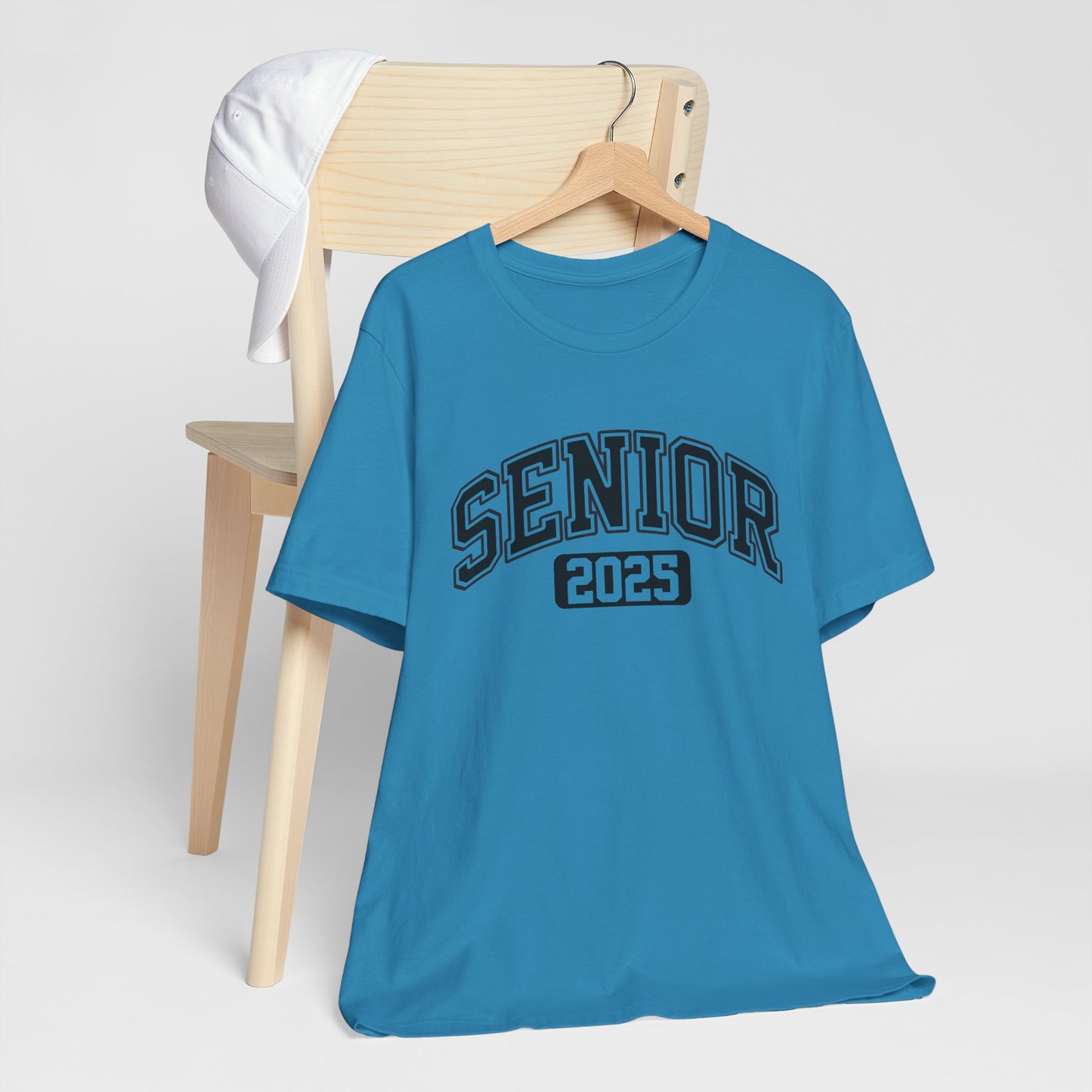 Senior 2025 Unisex Jersey Tee, Graduation Shirt, Class of 2025 Apparel, Senior Year T-Shirt, Back to School Top