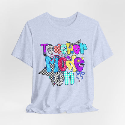Colorful Teacher Mode Unisex Tee