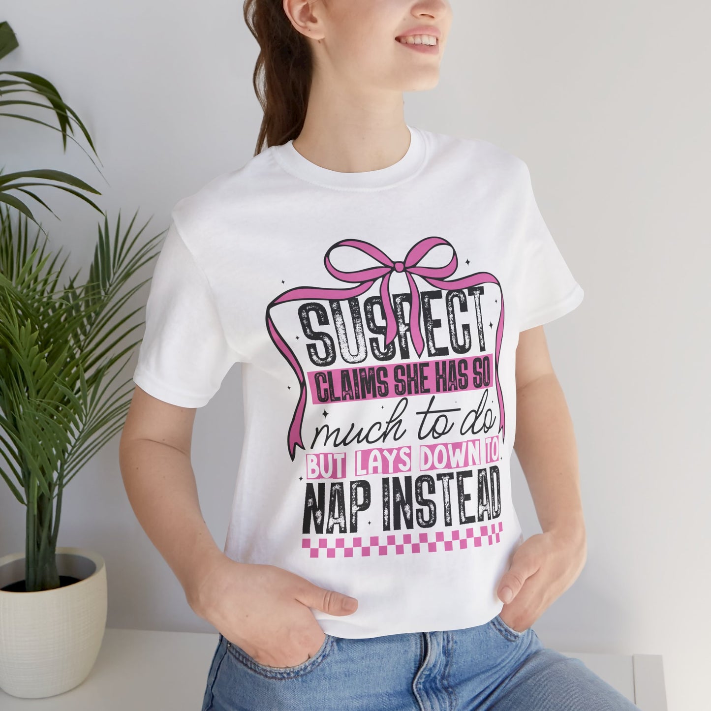 Funny Nap Instead Tee, Unisex Jersey Short Sleeve Shirt
