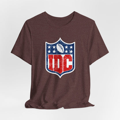 I Don't Care NFL IDC Bella Canvas T-Shirt