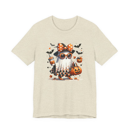 Halloween Ghost Short Sleeve Tee