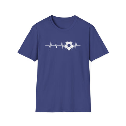 Soccer Heartbeat Gildan Softstyle Tee