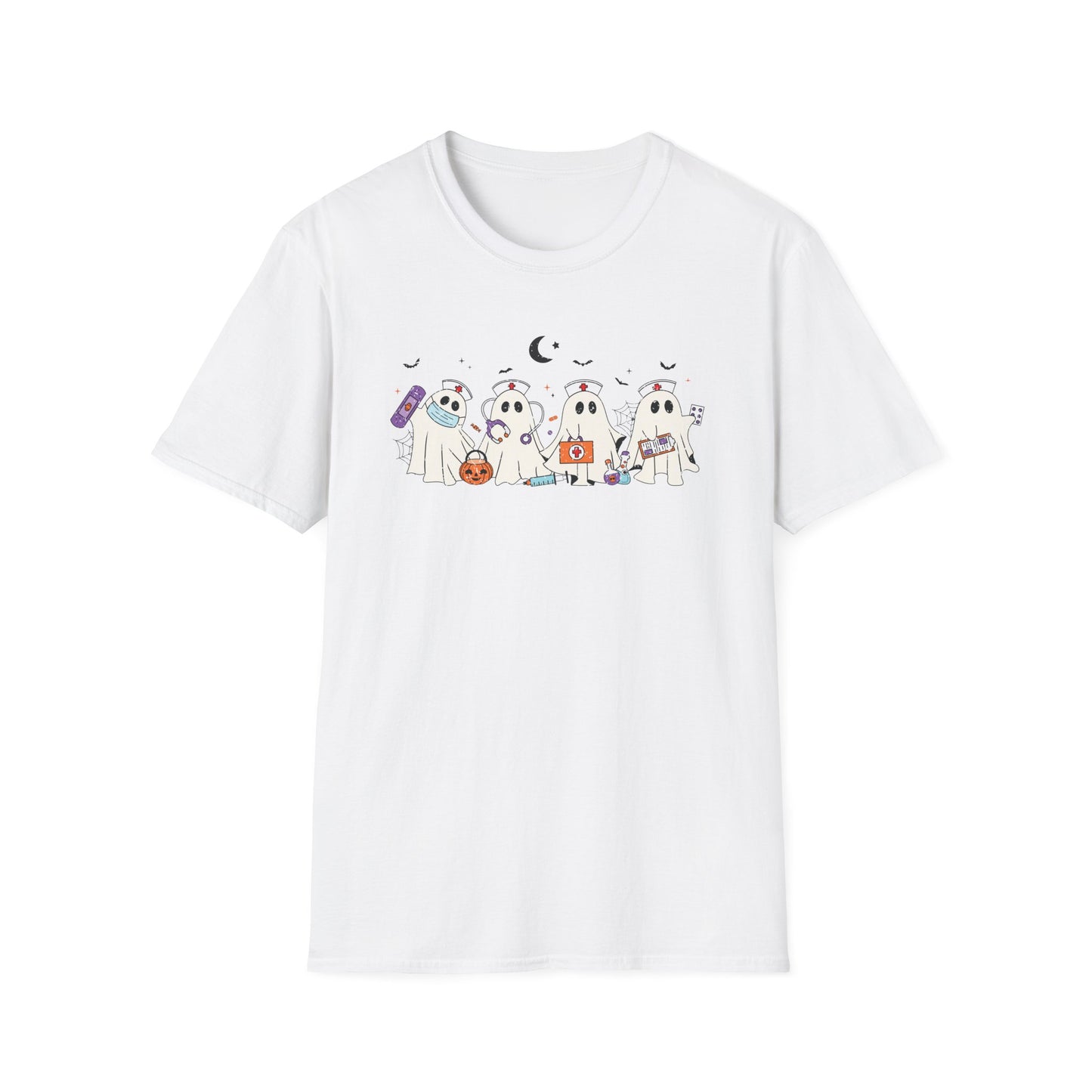Ghost Nurse Gildan Softstyle T-Shirt