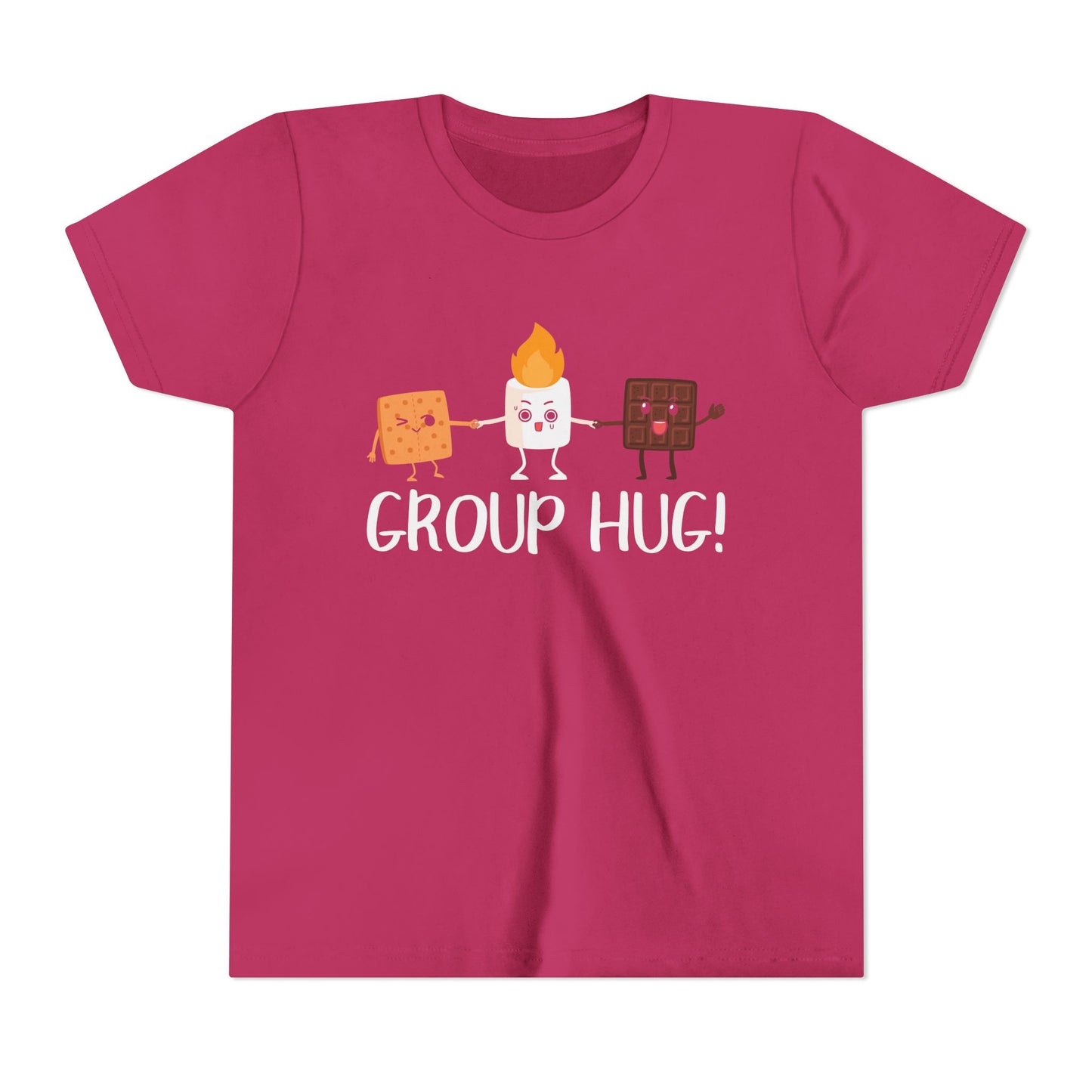 Youth Short Sleeve Tee, Smores Group Hug Tee