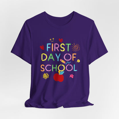 Back-to-School Fun Tee, Unisex Jersey Short Sleeve Tee