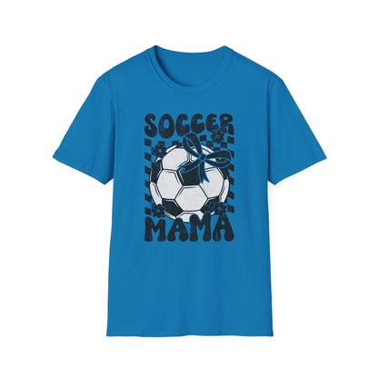 Soccer Mama Checkered Bella Canvas Tee