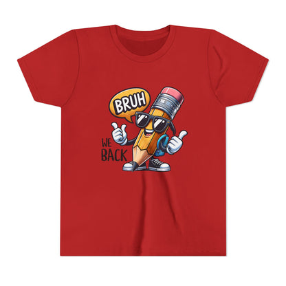 Cool Youth Tee with Fun Pencil Graphic - Perfect for Back to School
