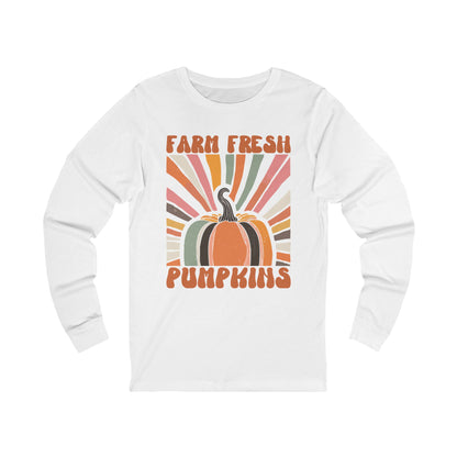 Farm Fresh Pumpkins Long Sleeve Tee