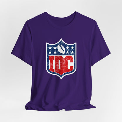 I Don't Care NFL IDC Bella Canvas T-Shirt