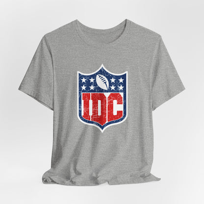 I Don't Care NFL IDC Bella Canvas T-Shirt