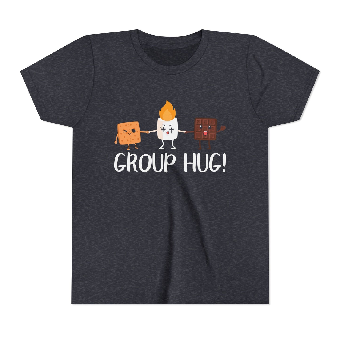 Youth Short Sleeve Tee, Smores Group Hug Tee