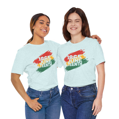 Juneteenth Celebratory Tee - Unisex Jersey Short Sleeve Shirt