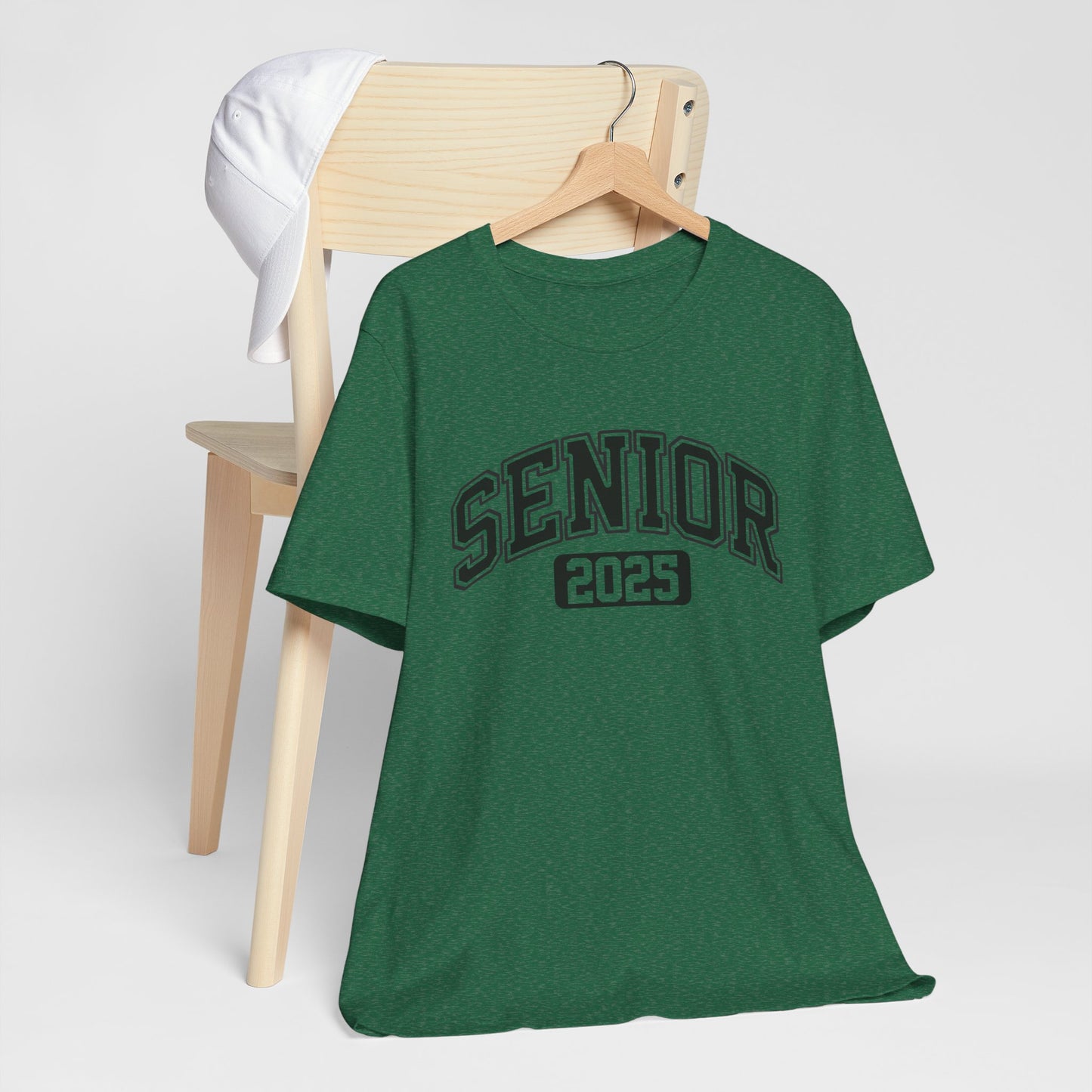 Senior 2025 Unisex Jersey Tee, Graduation Shirt, Class of 2025 Apparel, Senior Year T-Shirt, Back to School Top