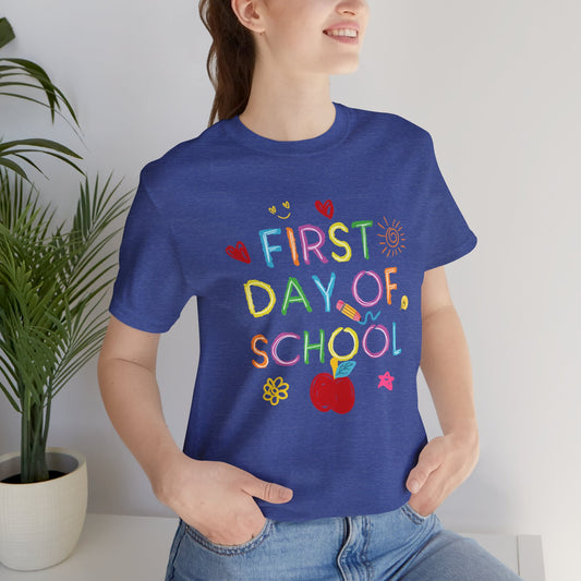 Back-to-School Fun Tee, Unisex Jersey Short Sleeve Tee