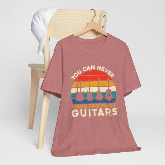 You Can Never Have Too Many Guitars T-Shirt, Music Lover Gift, Unisex Short Sleeve Tee, Guitar Enthusiast Apparel, Vintage Style [...]
