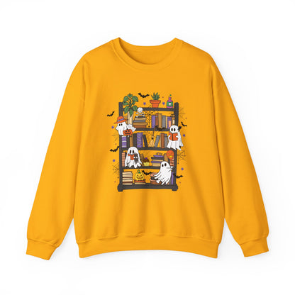 Ghost Library Gildan Crewneck Sweatshirt