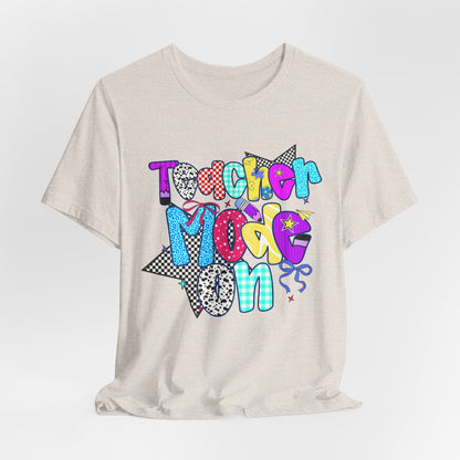 Colorful Teacher Mode Unisex Tee