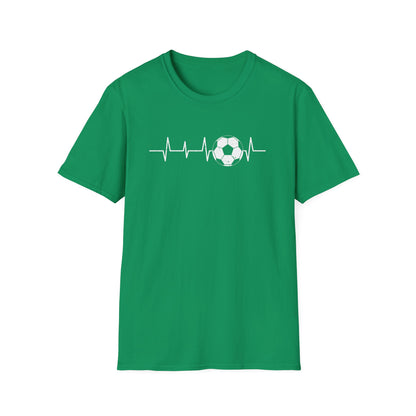 Soccer Heartbeat Gildan Softstyle Tee