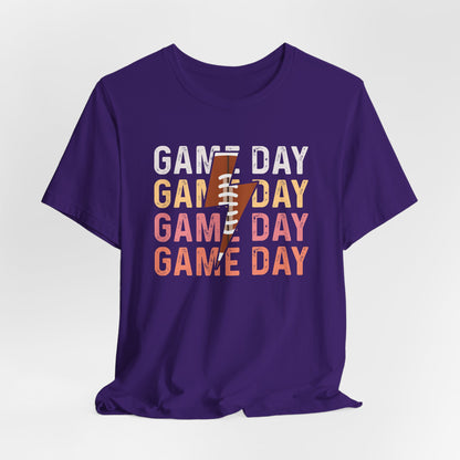 Game Day Lightning Unisex Short Sleeve Tee