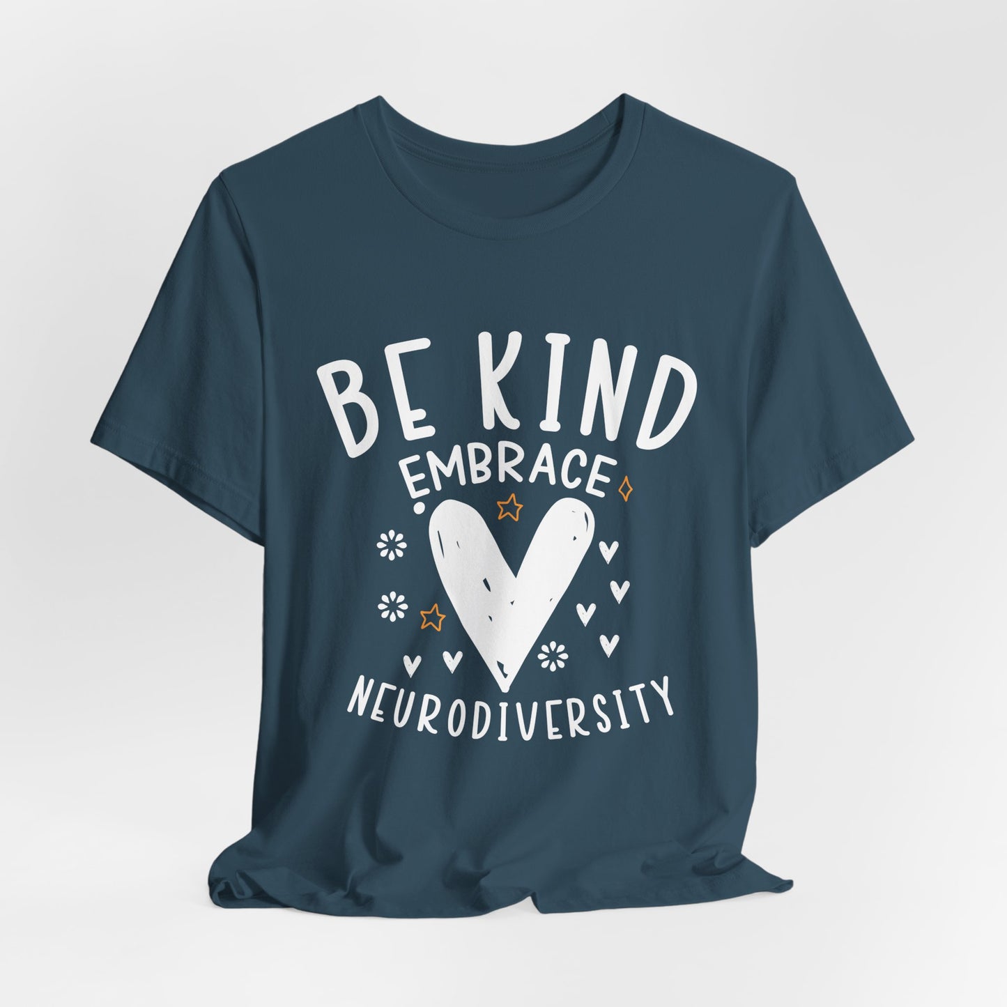 Be Kind Neurodiversity Tee - Unisex Short Sleeve Shirt