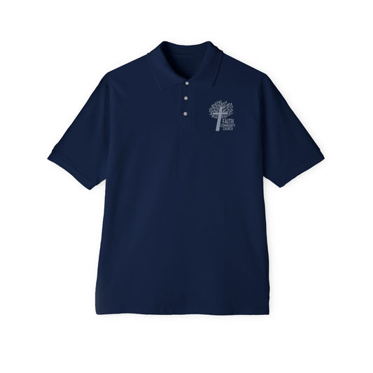 FCC Comfortable Men's Jerzees Piqué Polo