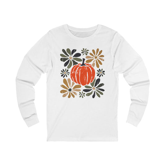Autumn Pumpkin Long Sleeve Tee
