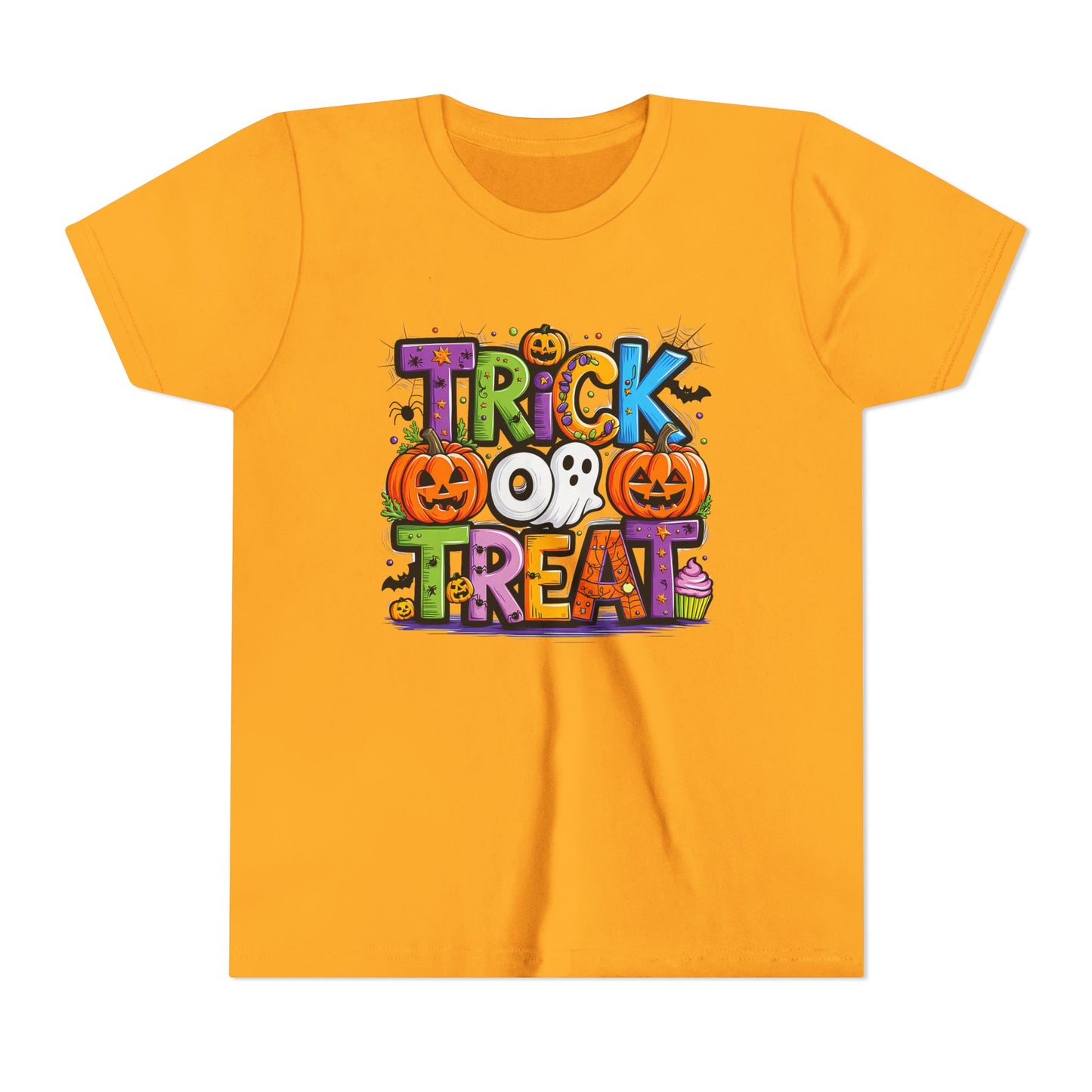 Halloween Youth Short Sleeve Tee, Trick or Treat