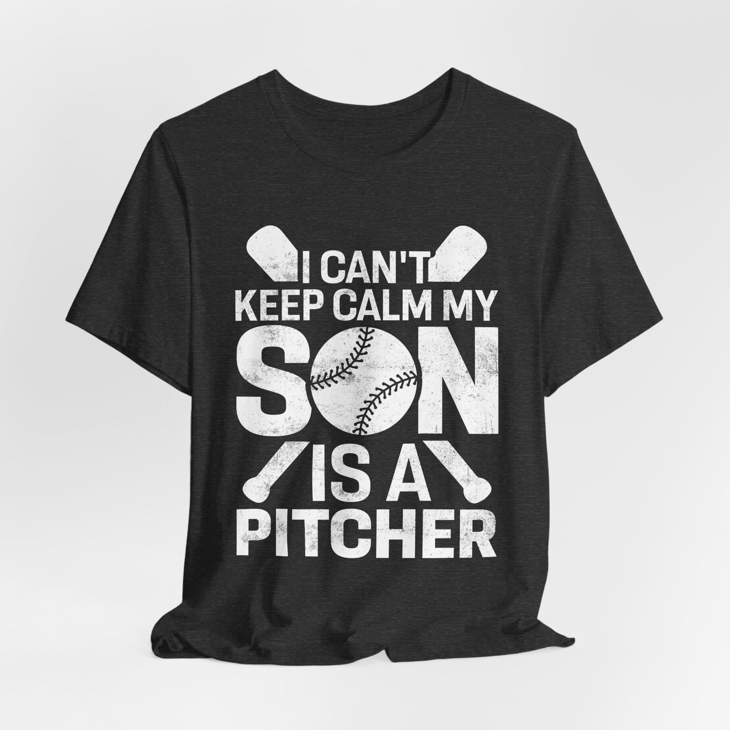 Baseball Mom Tee - 'I Can't Keep Calm My Son Is A Pitcher'