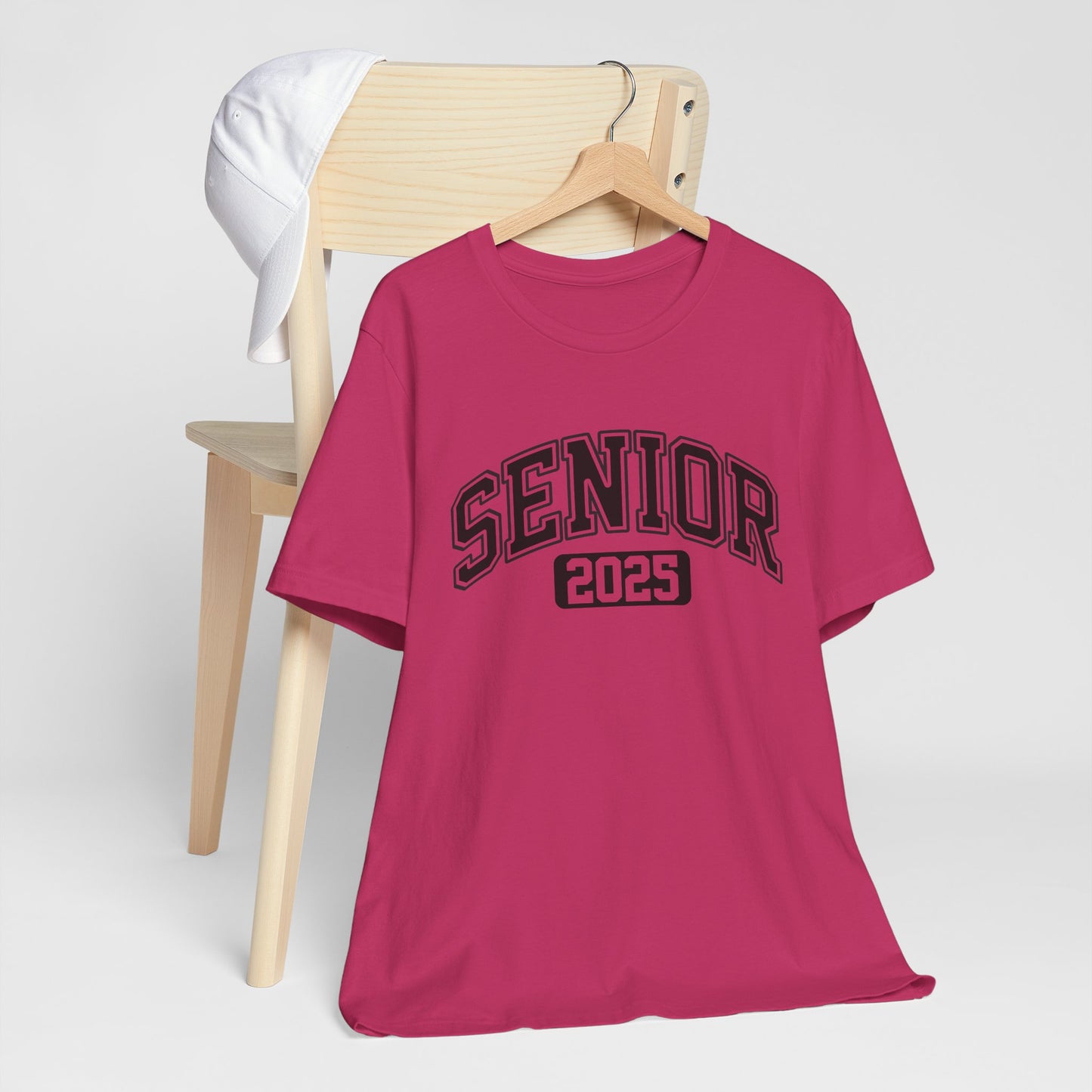Senior 2025 Unisex Jersey Tee, Graduation Shirt, Class of 2025 Apparel, Senior Year T-Shirt, Back to School Top